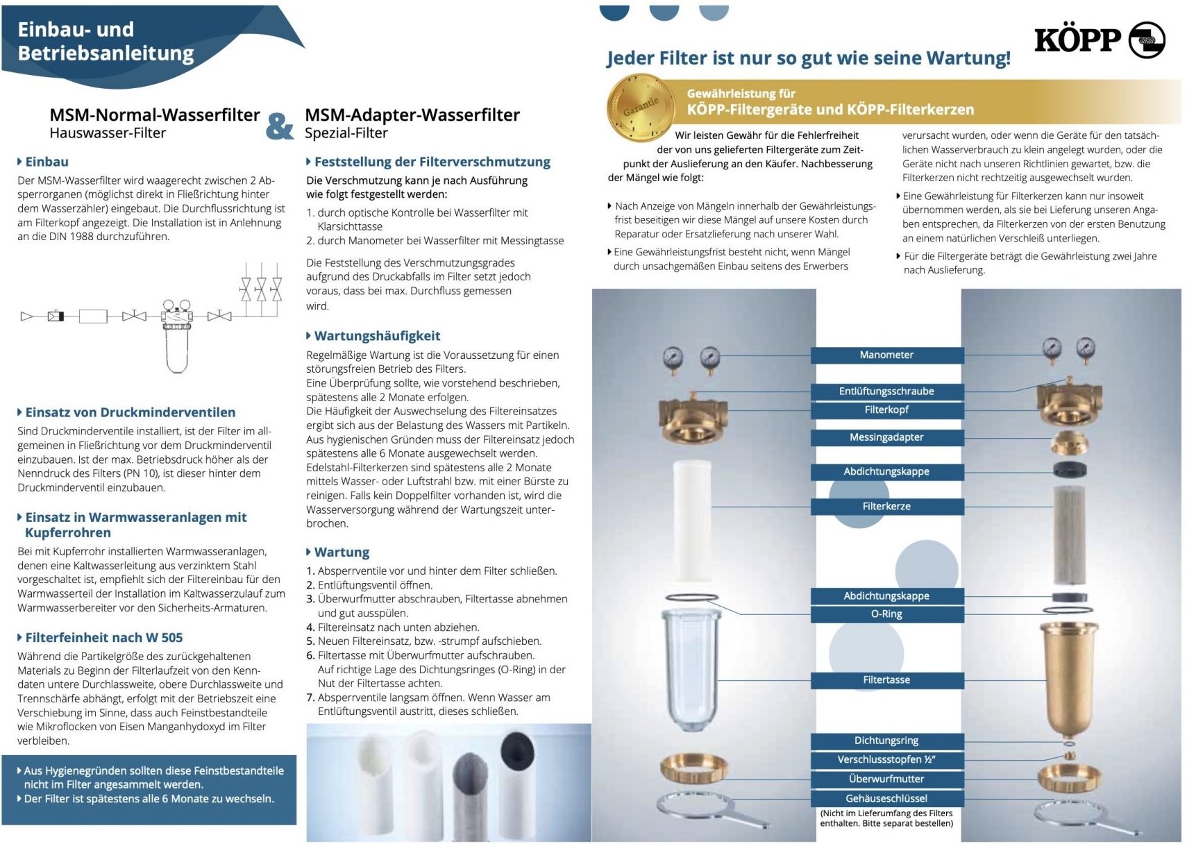 Filteranleitung 2